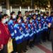The members of Himachal Pradesh women hockey team which won Bronze medal in national ice hockey cham