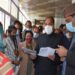 Chief Minister Jai Ram Thakur listening to public grievances at Dharamshala in Kangra district on 29 Jan 2021.