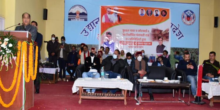 CM urges newly elected PRI representatives to work with dedication