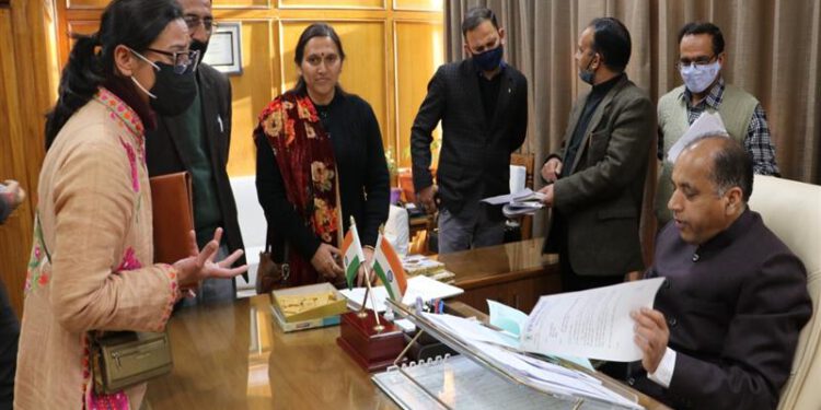 Newly elected Pradhan of Lower Koti calls on Chief Minister