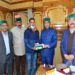 CM presents National Flag to Amit Negi
