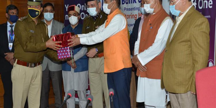 CM distributes BP monitors to Police personnel