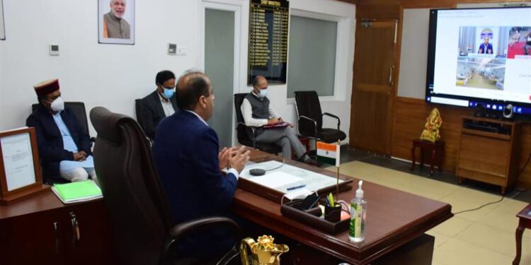 Chief Minister dedicates Makeshift Hospital at Paraur in Palampur