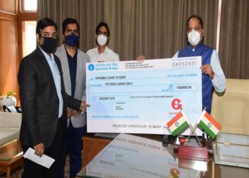 Contribution towards CM Covid-19 Solidarity Response Fund