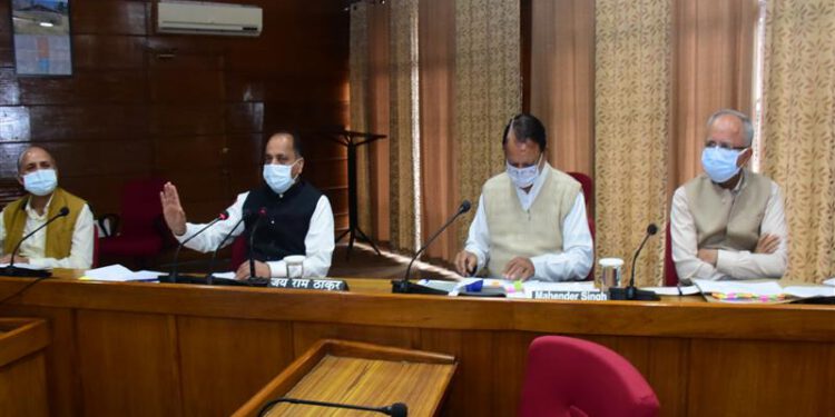 Jai Ram Thakur reviews Chief Minister’s announcements for Mandi district