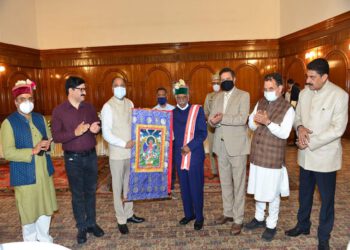 High Tea hosted in honour of Bandaru Dattatraya