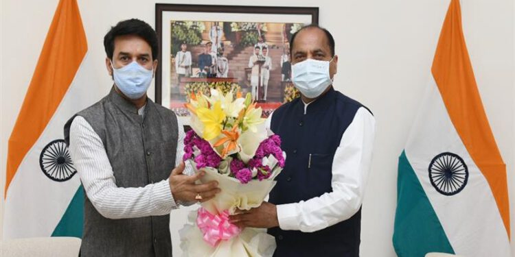 Chief Minister calls on Information and Broadcasting Minister