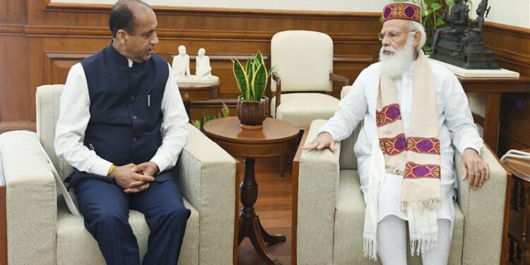 Jai Ram Thakur discusses various issues of state with Prime Minister