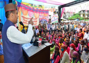 CM announces JE Section of Jal Shakti Vibhag and Horticulture Extension office at Mahunag