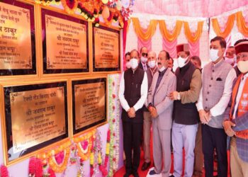 CM announces Jal Shakti Division at Killar and Sub-division at Sach