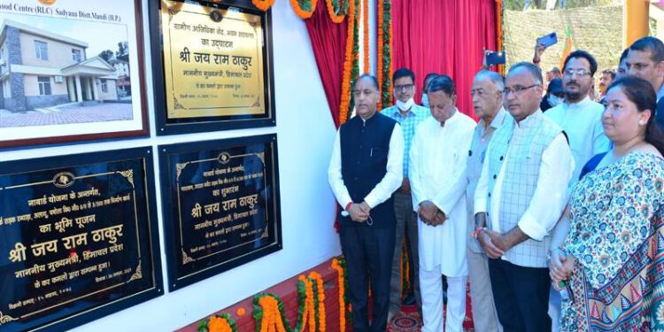 CM inaugurates and lays foundation stones of projects worth Rs. 80 crore in Kotli area of Mandi district