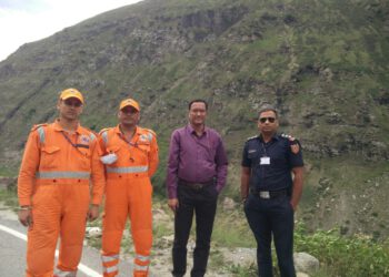 State’s disaster management team visits landslide zone