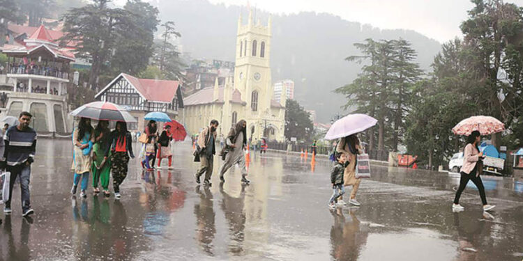 heavy rain in Himachal’s 10 districts