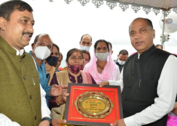 Hon’ble CM during a largely attended public meeting