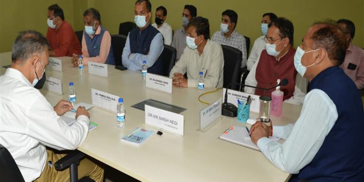 Chief Minister directs officers of AIIMS to complete construction work in stipulated time
