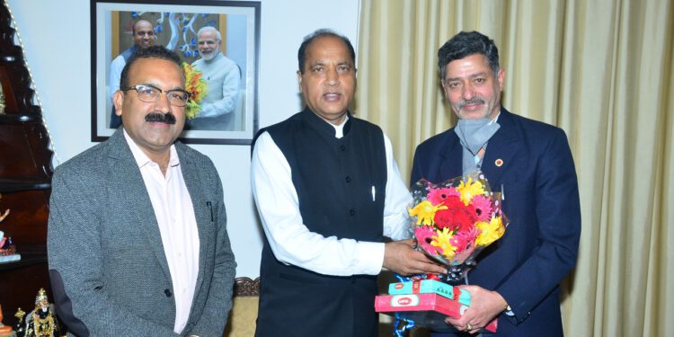 HPSEBL MD calls on CM