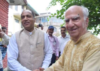 Happy Birthday to former Himachal Chief Minister and senior leader of our party, Hon’ble Shanta Kumar ji:  Chief Minister  Shri Jai Ram Thakur