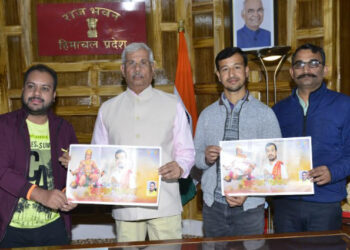 Governor releases Shri Hanuman Chalisa music album