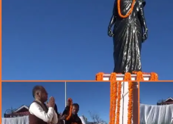 CM pays tributes to former PM Indira Gandhi