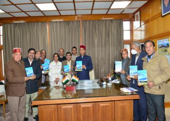 CM releases Himachal Pradesh-a Treasure of Tourism book