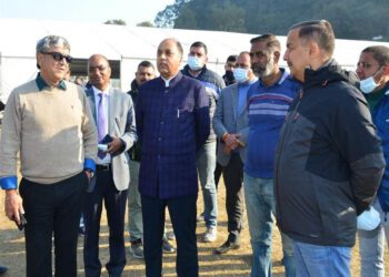 Chief Minister inspects arrangements for PM’s rally