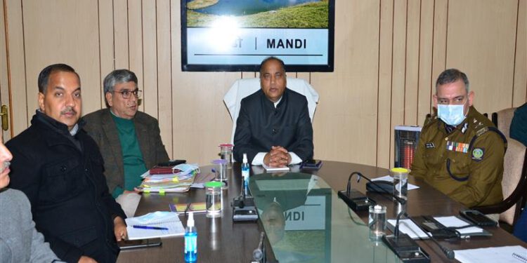 CM reviews preparedness for PM visit to Mandi