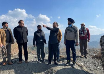 CM inspects progress of expansion work of Jubbarhatti airport