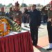 Chief Minister receives mortal remains of Lance Naik Vivek Kumar at Gaggal Airport