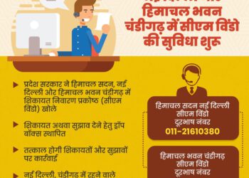 Grievance Redressal Cells set up at Himachal Sadan New Delhi and Himachal Bhawan Chandigarh