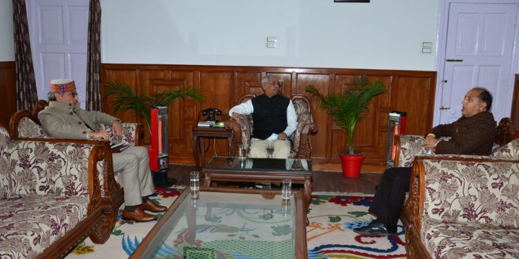 Chief Minister felicitate Governor on Lohri
