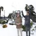 Governor enjoys snow with Chief Minister