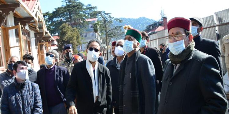 CM reviews progress work of Bantony Castle