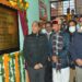 Chief Minister Jai Ram Thakur inaugurating the Public Works Division Office at Thalout. in Mandi district today.