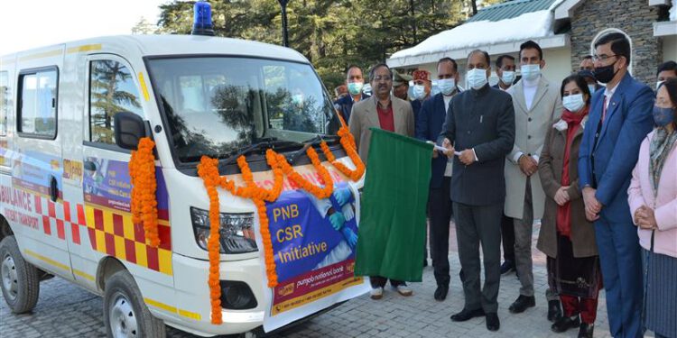 CM flags-off ambulance for Kupvi block in Chopal area
