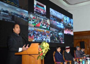 CM addresses virtual conference Jan Samvad on budget 2022-23