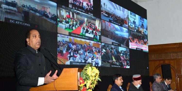 CM addresses virtual conference Jan Samvad on budget 2022-23