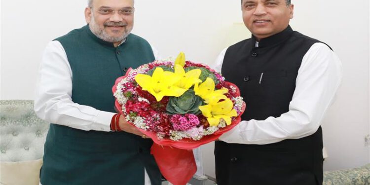 CM calls on Union Home Minister