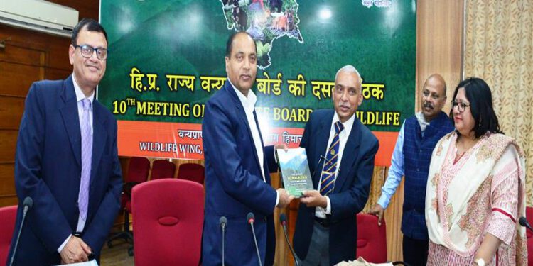CM presides over 10th meeting of State Board for Wildlife