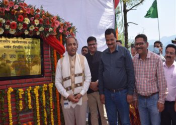 CM inaugurates Sub-Tehsil office in Thachi of Siraj Assembly Constituency of district Mandi