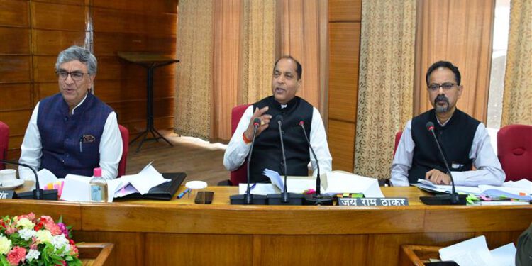 CM reviews progress of various developmental projects in Seraj Assembly Constituency