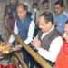 Jagat Prakash Nadda and Jai Ram Thakur visit Brajeshwari Mata Temple