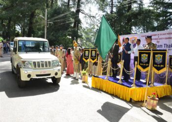 CM flags off 29 vehicles of State Police Department