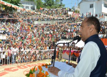 CM inaugurates and lays foundation stones of developmental projects worth Rs. 146 crore for Churah