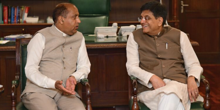 CM meets Union Minister for Commerce and Industry