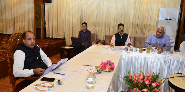 CM presides over meeting of Board of Directors of HPTDC