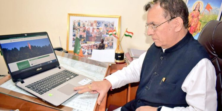 UD Minister launches official Website of Shimla Smart City Limited