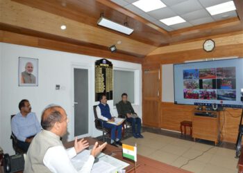 CM virtually inaugurates 17 upgraded schools of Seraj assembly constituency in district Mandi