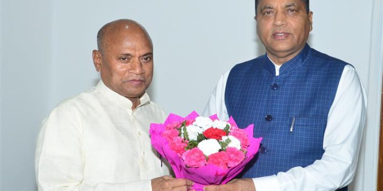 Union Steel Minister calls on CM