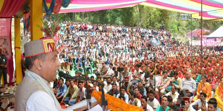 Sainj area of Kullu district would be developed from tourism point of view under Nai Rahaen Nai Manjilien: Jai Ram Thakur