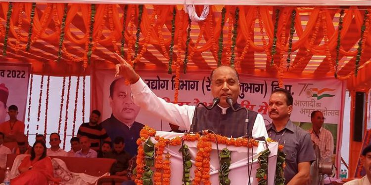 CM inaugurates Silk Seed Production Center at Thunag in Seraj Assembly Constituency